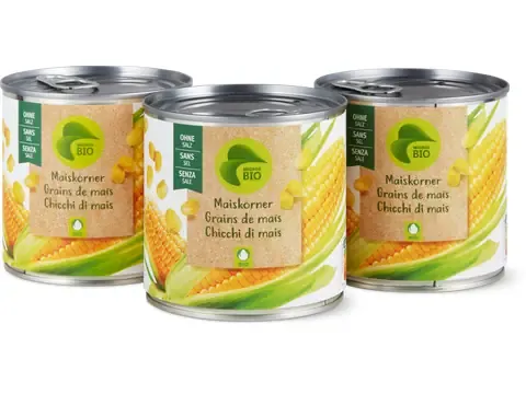 Grains de maïs · Bio 3x285g