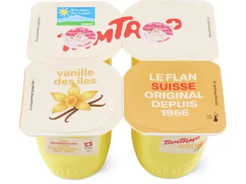Tamtam · De la région, Vanille 4 x 100g