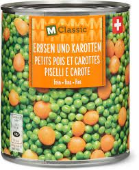 M-Classic · Petits pois et carottes · fins 540g