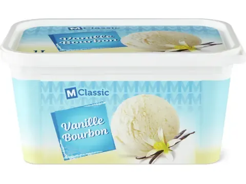 M-Classic · Glace en bac · Vanille 1l