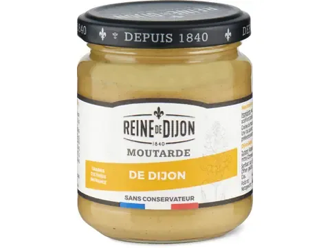 Reine de Dijon · Moutarde de Dijon · forte, végétalien 200g