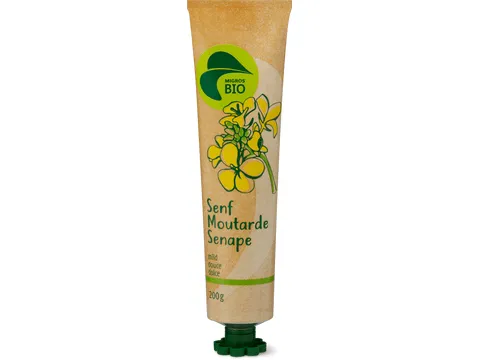Moutarde · Bio, douce, végétalien 200g