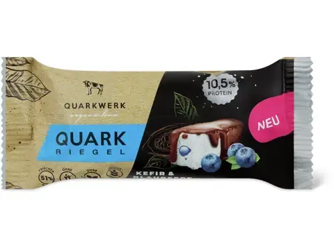 Barre Quark · Kéfir et myrtilles 40g