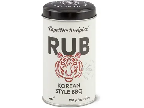 Cape Herbs &amp; Spice · RUB · Korean Style BBQ 100g