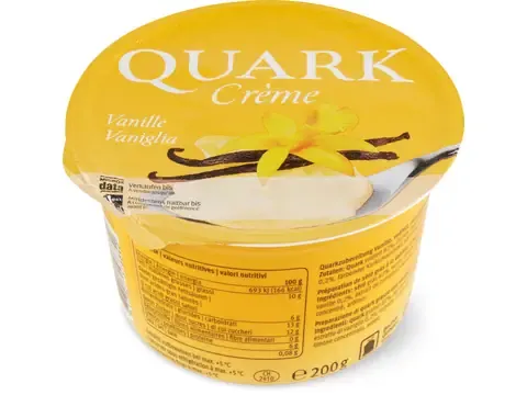 Crème au séré · Vanille 200g