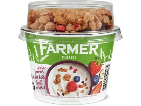 Farmer Classic · Yogourt · Baies des bois 225g