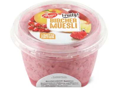 Anna's Best · Birchermuesli · Framboise &amp; pêche 300g