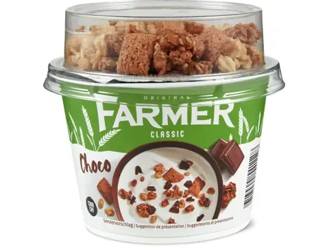 Farmer Classic · Yogourt · Chocolat 225g