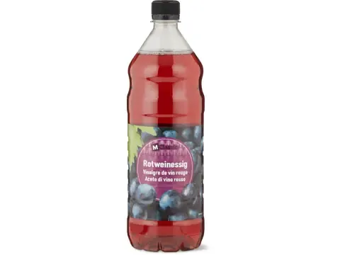 M-Classic · Vinaigre de vin rouge   · végétalien 1l