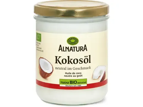 Alnatura · Huile de coco   · Bio, neutre, végétalien 400ml