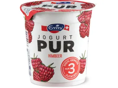 Emmi Jogurtpur · Yogourt · Framboise 150g