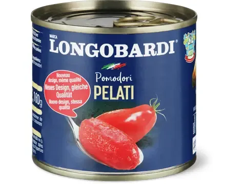Longobardi · Tomates · pelées 230g