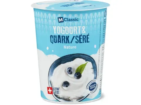 M-Classic · Yogourt &amp; séré · Nature 500g