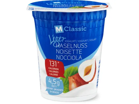M-Classic · Yogourts · Noisette 180g
