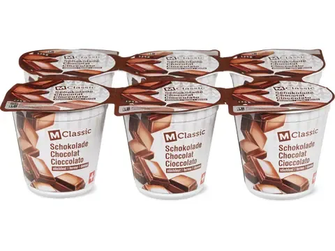 M-Classic · Yogourt · Chocolat 6 x 125g