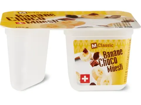 M-Classic · Muesli · Banane chocolat 180g