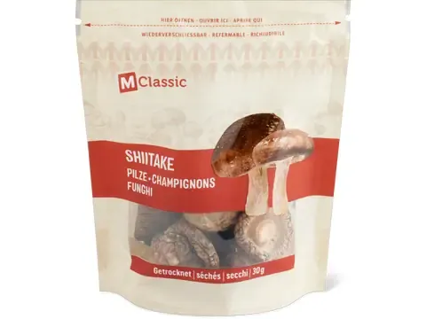 M-Classic · Shiitakés · séchés 30g