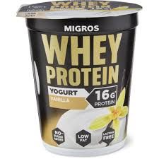 Whey · yaourt · Vanille, Sans sucre ajouté, sans lactose 180g