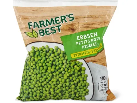 Farmer's Best · Petits pois · extra fins 500g