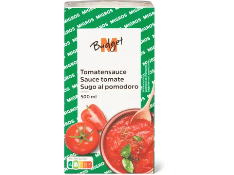 M-Budget · Sauce tomate 500ml
