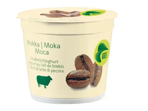 Yogourt au lait de brebis · Bio, Moka 120g