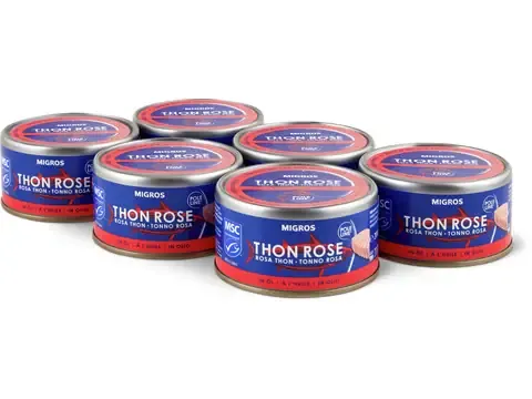 Thon rosé · à l’huile 155g