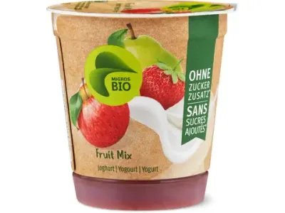Yogourt · Bio, Mélange de fruits, Sans sucre ajouté 150g