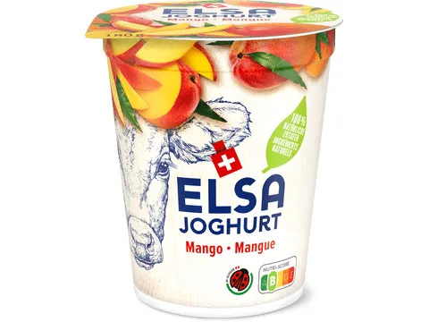 Elsa · Yogourt · IP-SUISSE, Mangue 180g