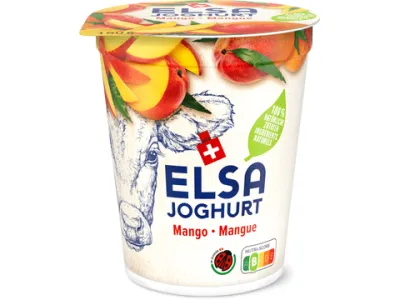 Elsa · Yogourt · IP-SUISSE, Mangue 180g