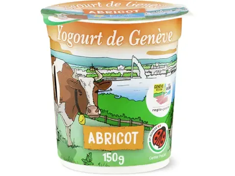 Yogourt de Genève · De la région, Abricot 150g