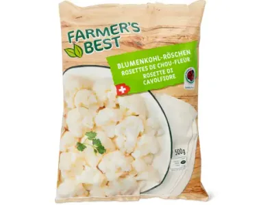 Farmer's Best · Rosettes de chou-fleur · IP-SUISSE 500g