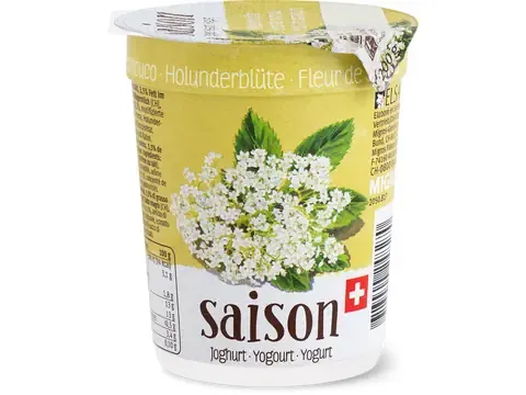 Yogourt de saison · Fleurs de sureau 200g