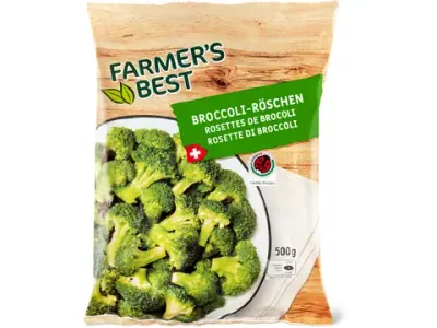 Farmer's Best · Rosettes de brocoli · IP-SUISSE 500g