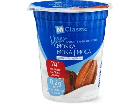 M-Classic · Yogourt · Moka 180g