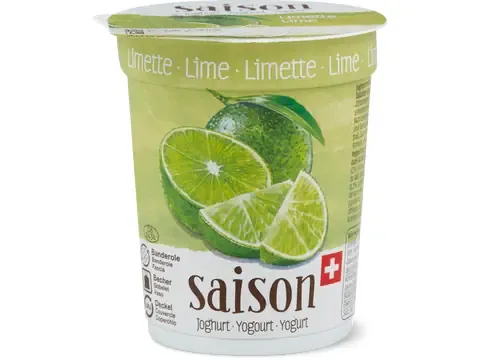 Yogourt de saison · Lime 200g