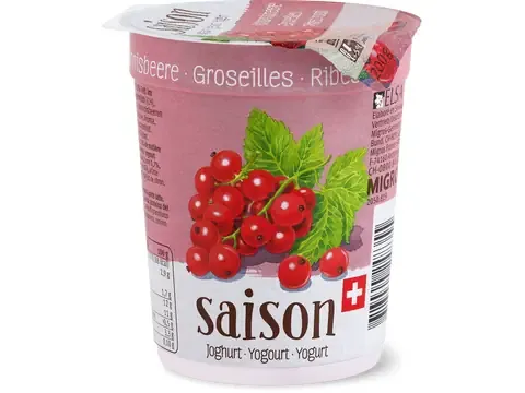 Yogourt de saison · Groseilles 200g