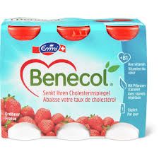 Emmi Benecol · Yogourt à boire · Fraise 6 x 65ml