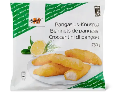 M-Budget · Beignets de pangasius 750g