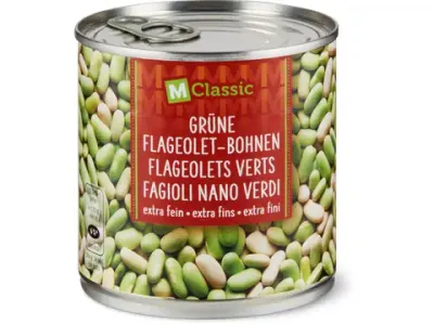 M-Classic · Flageolets verts · extra fins 265g
