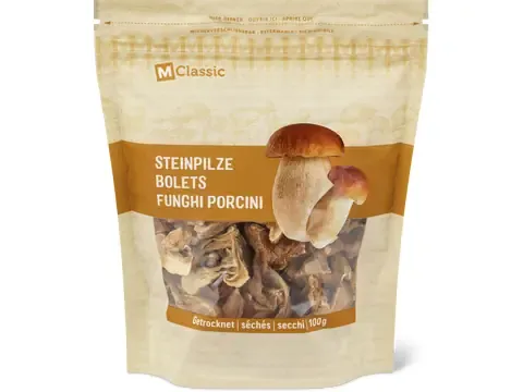 M-Classic · Bolets · séchés 100g