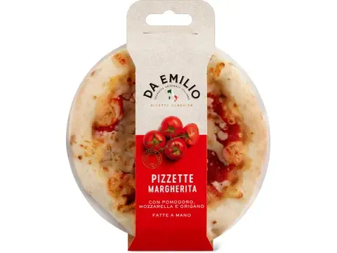 Da Emilio · Pizzette · Margherita 2 x 140g