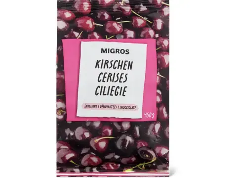 Cerises dénoyautées 450g