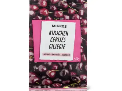 Cerises dénoyautées 450g