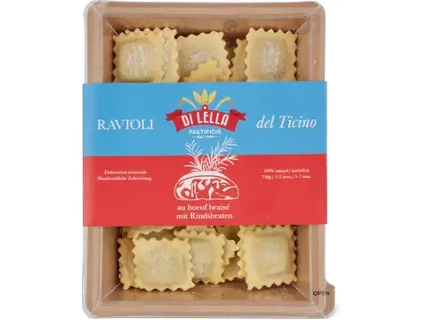Di Lella · Raviolis tessinois au bœuf braisé 250g