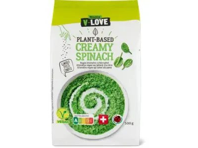 V-Love · Épinards · crémeux, végétalien 500 g