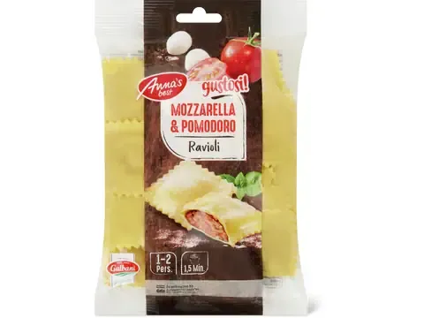 Anna's Best · Raviolis · Mozzarella et tomate 250g