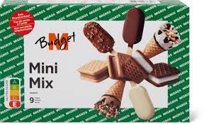 M-Budget · Glace mini mix · assort. 500ml