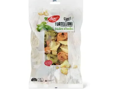 Anna's Best · Tortellonis · tricolores au basilic 500g