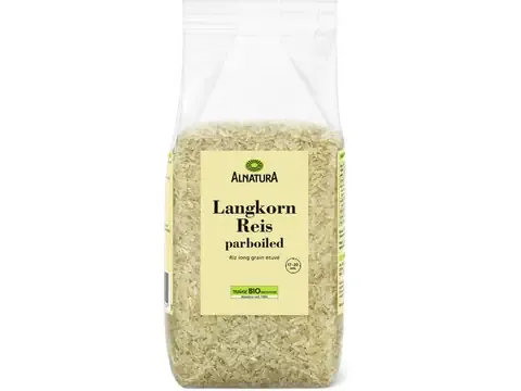 Alnatura · Riz long grain · Bio, étuvé 500g