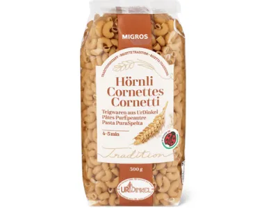 Cornettes PurEpeautre · IP-SUISSE 500g